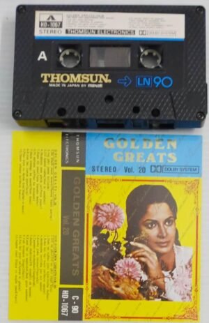 Golden Greates Vol 20 Hindi Film songs Audio Cassette ( Thomsun make)