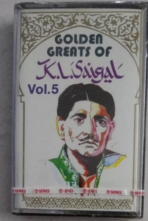 Golden Greats of K L Saigal Vol 5 Hindi Film songs Audio Cassette
