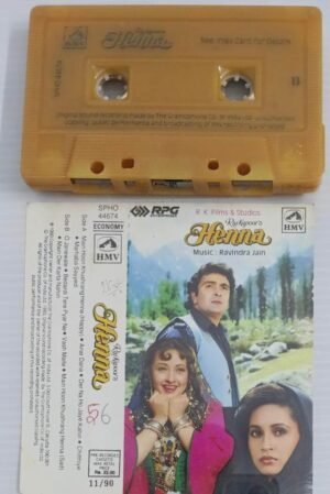 Henna Hindi Film songs Audio Cassette