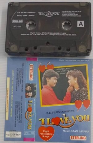 I Love You Hindi Film songs Audio Cassette