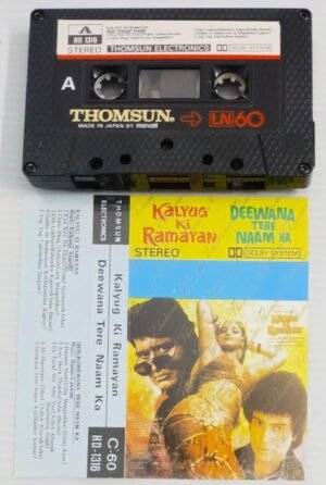 Kalyug Ki Ramayan- Deewana Tera Naam ka Hindi Film songs Audio Cassette (Thomsun make)