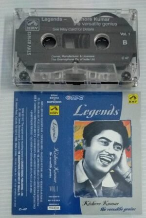 Legends Kishore Kumar Vol 1 Hindi Film songs Audio Cassette