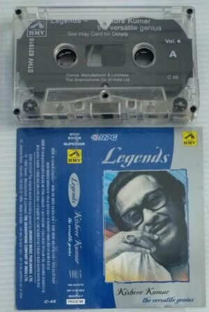 Legends Kishore Kumar Vol 4 Hindi Film songs Audio Cassette