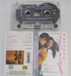Love You Hameesha Hindi Film songs Audio Cassette by A R Rahman