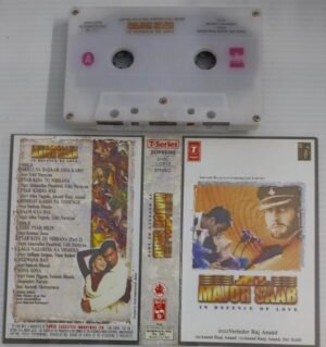 Major Saab Hindi Film songs Audio Cassette
