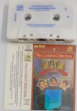 Male stars Hindi Films Audio Cassette