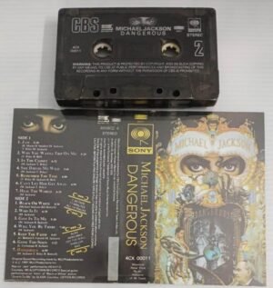 Michael Jackson Dangerous English Songs Audio Cassette