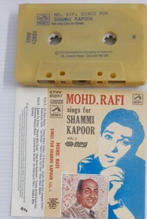 Mohd Rafi Sings for Shami Kapoor Hindi Film songs Audio Cassette