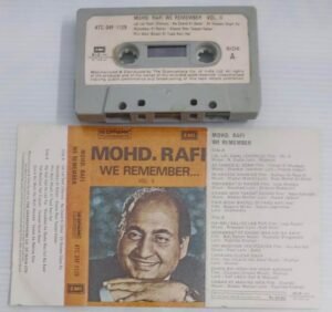 Mohd Rafi We Remember Hindi Film songs Audio Cassette