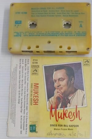 Mukesh sings for Raj Kapoor Hindi Film Songs Audio Cassette