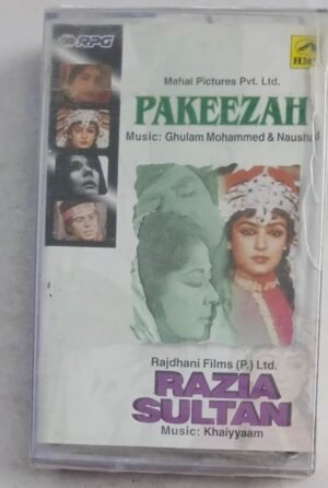 Pakeezah- Razia Sultan Hindi Film songs Audio Cassette (sealed pack)