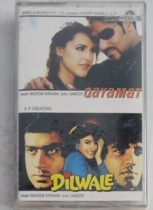 Qayamat- Dilwale Hindi Film songs Audio Cassette (sealed pack)