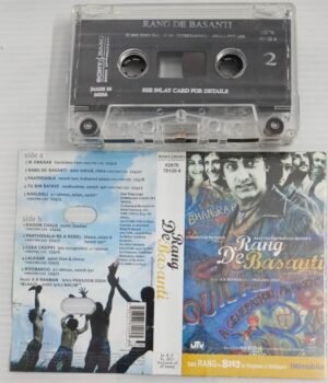 Rang De Basanti Hindi Film songs Audio Cassette