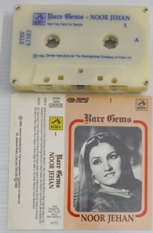 Rare Gems Noor Jehan Hindi Film songs Audio Cassette