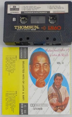 Selected Hits of Lata and Rafi Hindi Film songs Audio Cassette