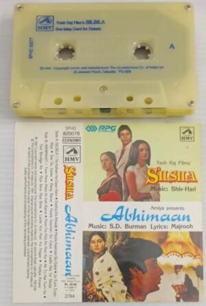 Silsila- Abhimaan Hindi Film songs Audio Cassette