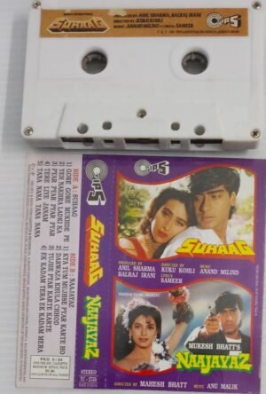 Suhaag- Naajayaz Hindi Film songs Audio Cassette