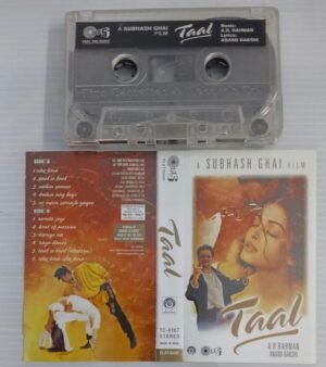 Taal Hindi Film songs Audio Cassette by A R Rahman