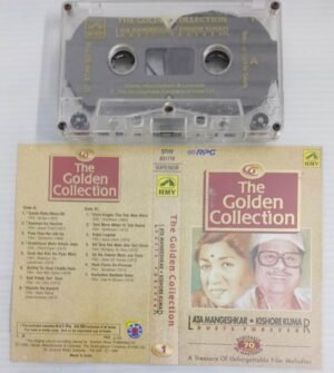 The Golden Collection Lata Mangeshkar & Kishore Kumar Hindi Film songs Audio Cassette