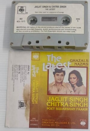 The Latest Ghazals Nazms Hindi Audio Cassette by Jagjit Singh and Chitra Singh