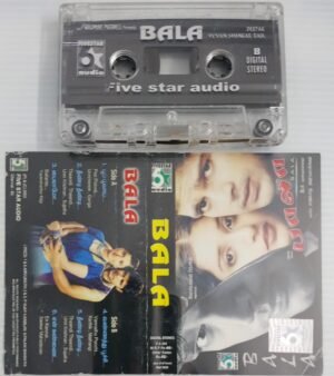 Bala Tamil Film songs Audio Cassette by Yuvan Shankar Raja