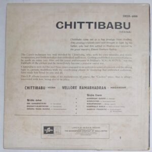 Carnatic Classical Instrumental Veena LP Vinyl Record by Chitti Babu.jpg4