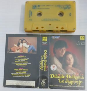Dilwale Dulhania Le Jayenge Hindi Film songs Audio Cassette