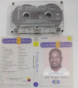 Golden Hour All Time Hits Tamil Film songs Audio Cassette by Ilayaraaja