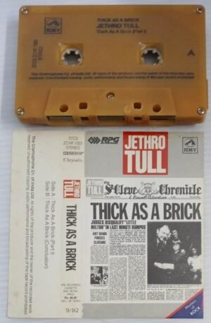 Jethro Tull Thick as a Brick English Audio Cassette