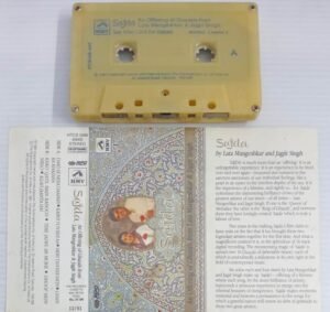 Sajda Hindi songs Audio Cassette by Latha Mangeshkar and Jagjit Singh