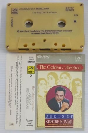 The Golden Collection Duets of Kishore Kumar Hindi Film songs Audio Cassette