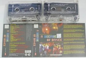 A Decade of Dance Hindi Film songs Audio Cassette (2 cassette pack)