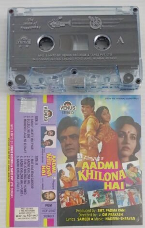 Aadmi Khilona Hai Hindi Film songs Audio Cassettes