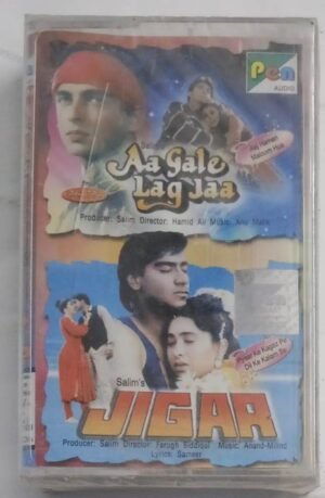 Aagale Lag jaa- Jigar Hindi Film songs Audio Cassette (sealed pack)