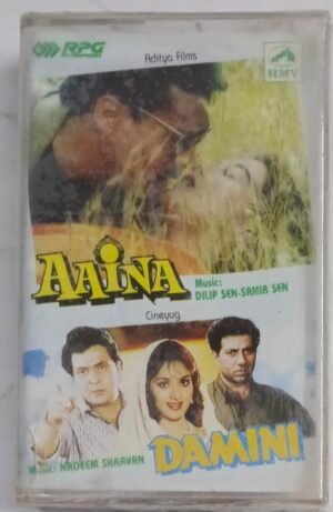 Aaina- Damini Hindi Film songs Audio Cassette (sealed pack)