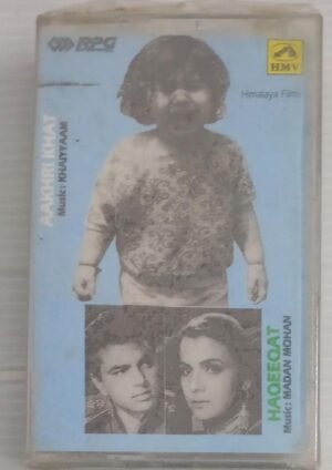 Aakhri Kaat- Haqeeqat Hindi Film songs Audio Cassette (sealed pack)