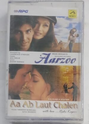 Aarzoo- Aa Ab Laut Chalen Hindi Film songs Audio Cassette (sealed pack)