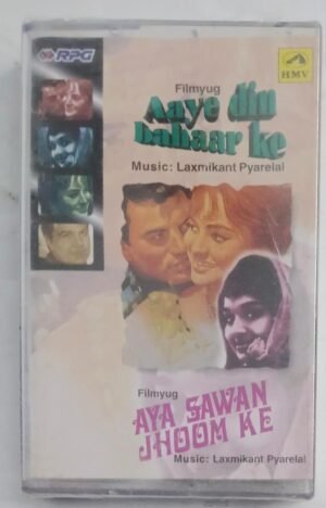 Aaye Din Lahaar Ke- Aya Sawan Jhopm Ke Hindi Film songs Audio Cassette (sealed pack)