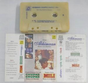 Abhimaan- Chupke Chupke- Mili Hindi Film songs Audio Cassette