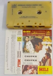 Abhimaan- Chupke Chupke- Mili Hindi Film songs Audio Cassette