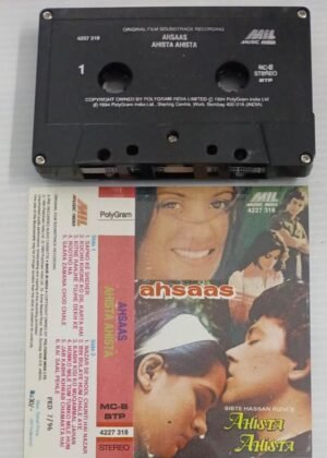 Ahsaas- Ashita Ashita Hindi Film songs Audio Cassette