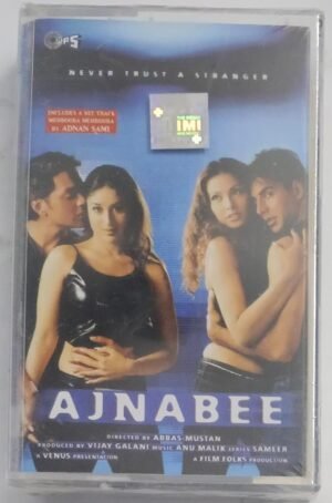 Ajnabee Hindi Film songs Audio Cassette (sealed pack)