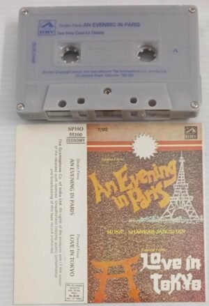 An Evenin In Paris- Love in Tokyo Hindi Film songs Audio Cassette