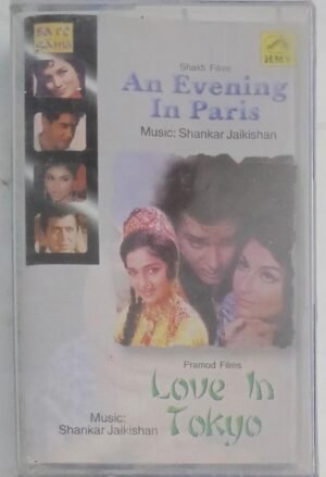 An Evening In Paris- Love in Tokyo Hindi Film songs Audio Cassette( Sealed pack)