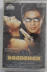 Baadshah Hindi Film songs Audio Cassette (sealed pack)