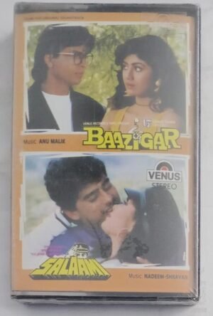 Baazigar- Salaami Hindi Film songs Audio Cassette (sealed pack)