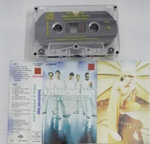 Backstreet Boys Millenium English songs Audio Cassette