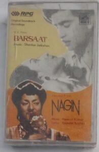 Barsaat- Nagin Hindi Film songs Audio Cassette (sealed pack)