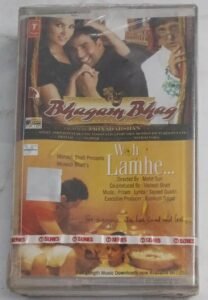 Bhagam Bhag- Woh Lamhe Hindi Film songs Audio Cassette (sealed pack)