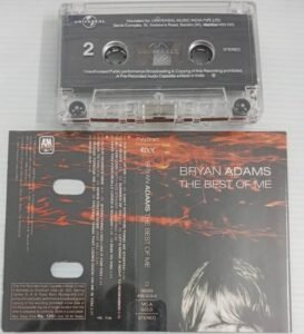 Bryan Adams the best of me English songs Audio Cassette